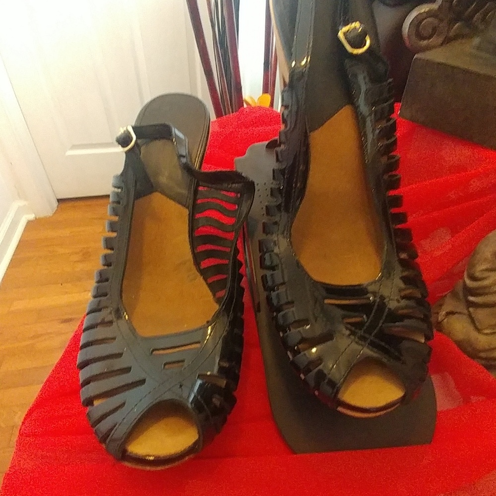 Michael Kors patent leather heels